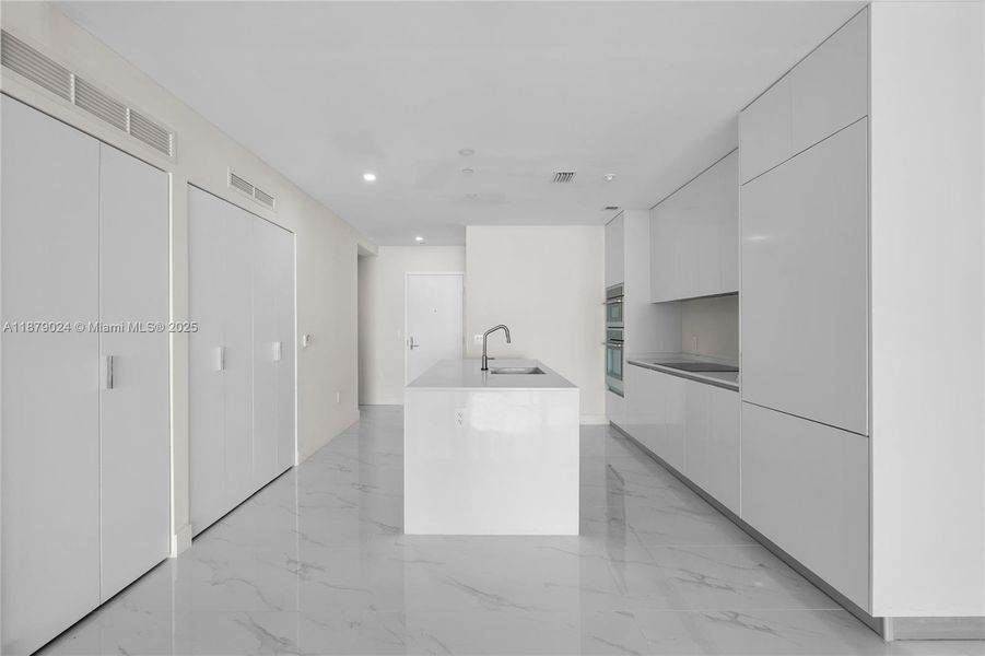 Furnished interior view inside a new home in Aria Reserve, Miami (Image 18).