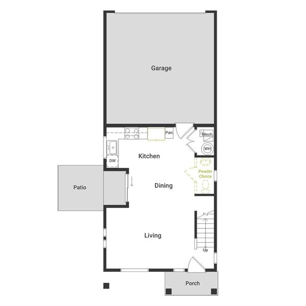 2D floor plan layout of this home in Sky Ranch, Watkins, CO (Image 3). 2D floor plan layout of this home in Sky Ranch, Watkins, CO (Image 3).
