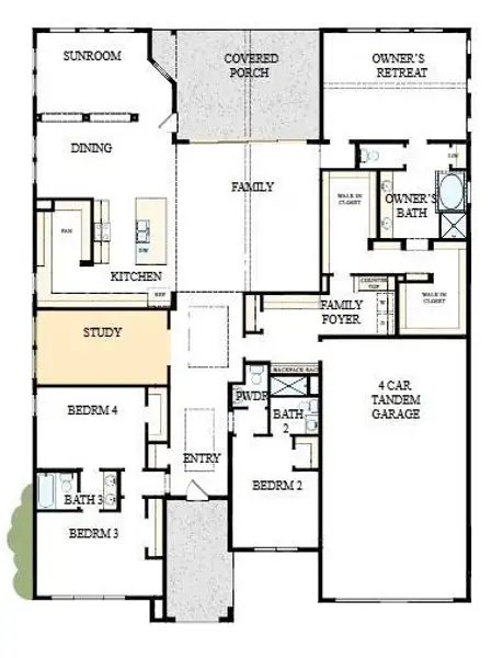 The success of a floor plan is the way you can move through it…You’ll be amazed at how well this home lives…We call it traffic patterns.