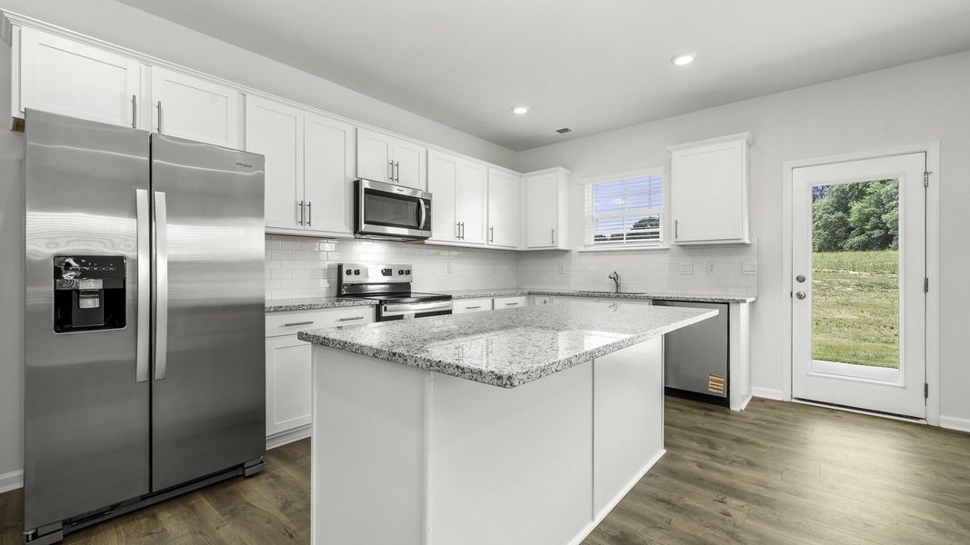 Furnished interior view inside a new home in Forest Creek, Winston-Salem (Image 6).