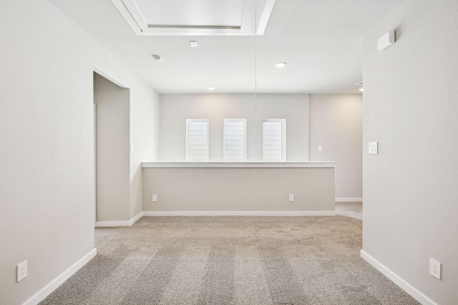 Photo is not of the actual home, but is an inspirational photo of builder’s model home and may depict options, furnishings, and/or decorator features that are not included Photo is not of the actual home, but is an inspirational photo of builder’s model home and may depict options, furnishings, and/or decorator features that are not included