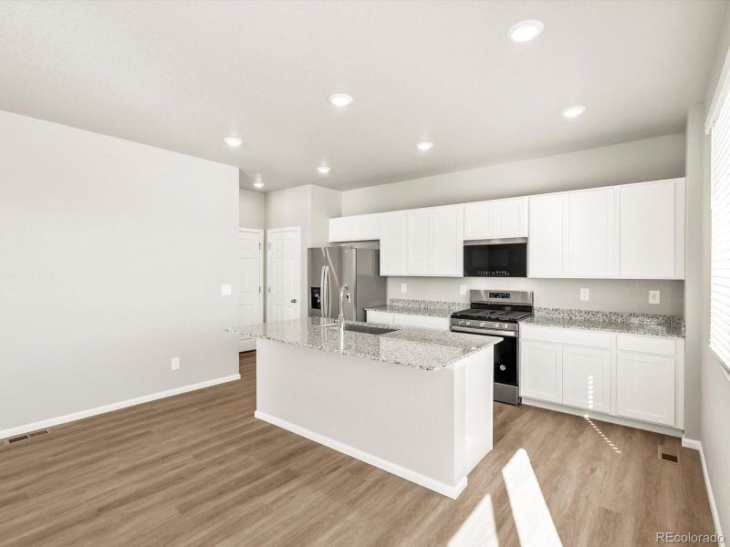 Furnished interior view inside a new home in , Commerce City (Image 5). Furnished interior view inside a new home in , Commerce City (Image 5).