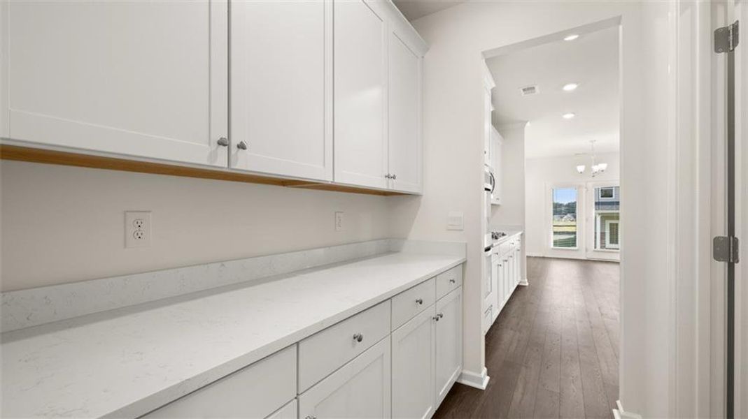 Furnished interior view inside a new home in The Gates at Pates Creek, Hampton (Image 17).