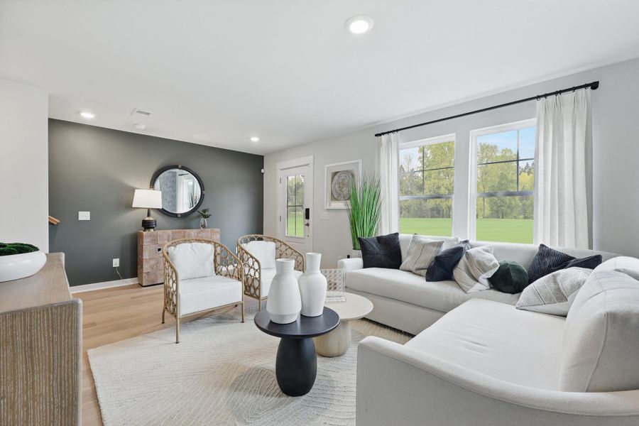 Furnished interior view inside a new home in Nexton, Summerville (Image 14). Furnished interior view inside a new home in Nexton, Summerville (Image 14).