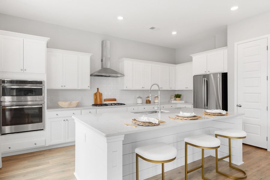 Furnished interior view inside a new home in , Summerville (Image 9).