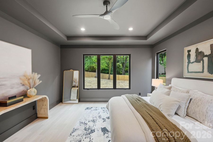 Furnished interior view inside a new home in , Charlotte (Image 31).