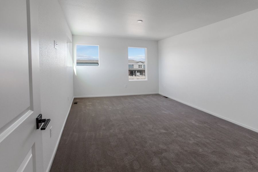 Spacious, unfurnished interior of a new home in Trailside, Timnath (Image 26). Spacious, unfurnished interior of a new home in Trailside, Timnath (Image 26).