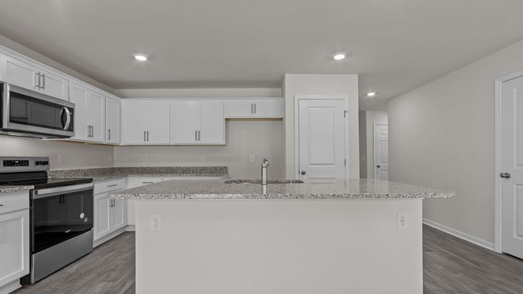 Furnished interior view inside a new home in Aspen Place, Thomasville (Image 6).