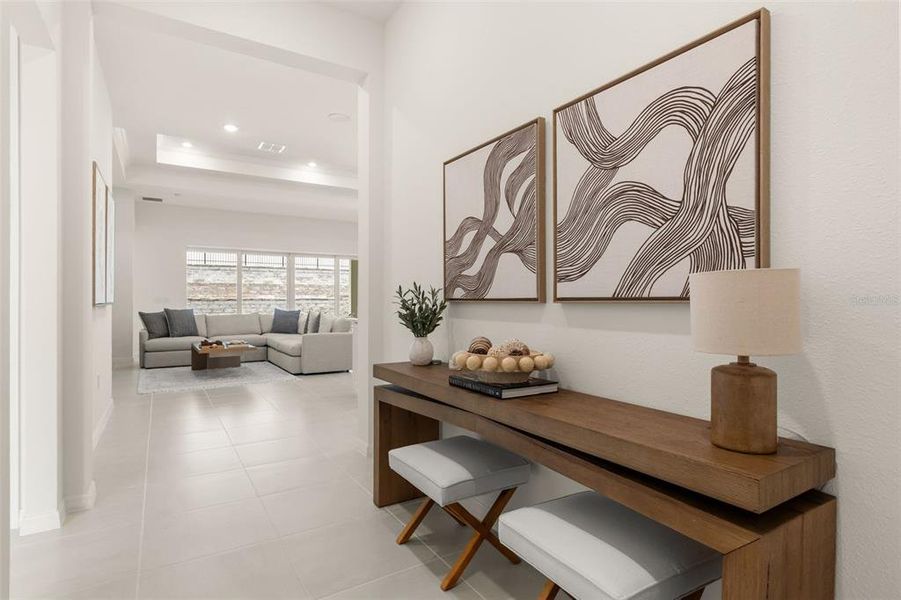 Furnished interior view inside a new home in , Winter Garden (Image 8).