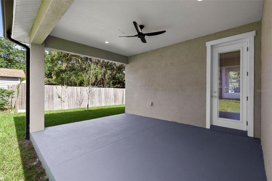 Exterior details and patio area of a home in , Tampa (Image 25). Exterior details and patio area of a home in , Tampa (Image 25).