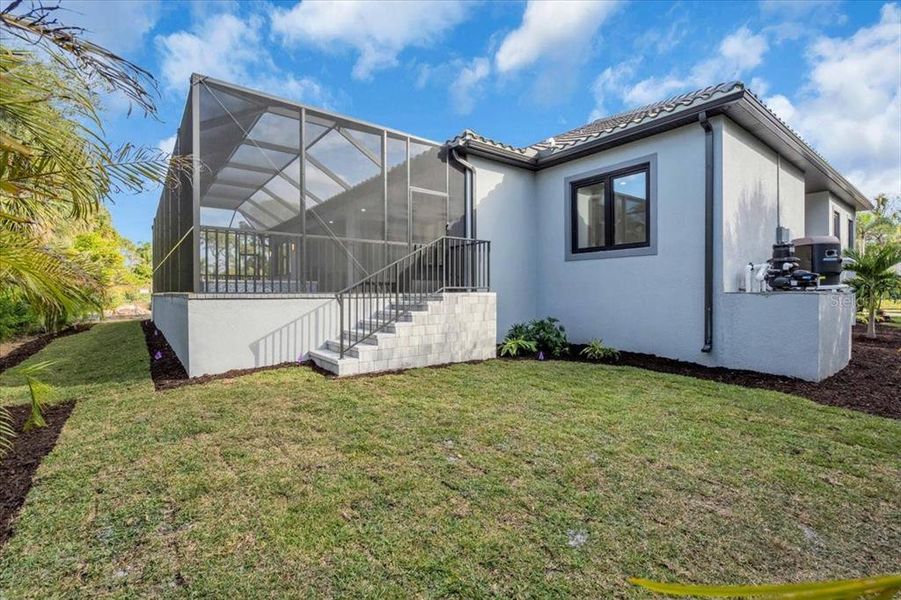 Exterior details and patio area of a home in , Nokomis (Image 3). Exterior details and patio area of a home in , Nokomis (Image 3).