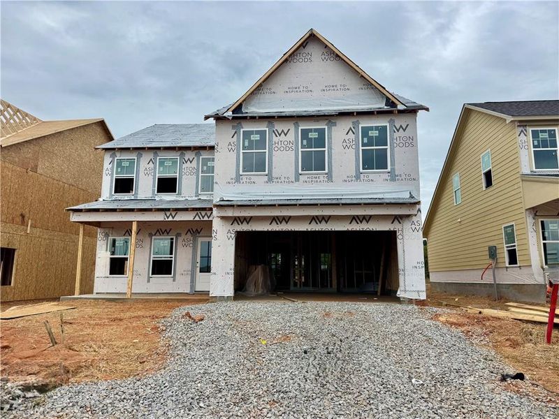 In-progress construction of a new home in Eastlyn Crossing, Flowery Branch, GA (Image 13). In-progress construction of a new home in Eastlyn Crossing, Flowery Branch, GA (Image 13).