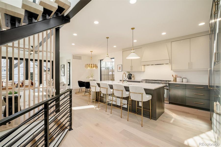 Furnished interior view inside a new home in , Denver (Image 8). Furnished interior view inside a new home in , Denver (Image 8).