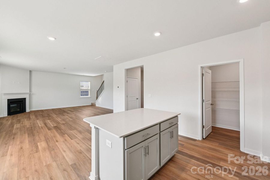 Furnished interior view inside a new home in The Hamptons at Hickory, Hickory (Image 3).