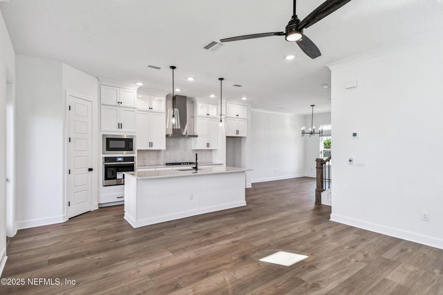 Furnished interior view inside a new home in , Jacksonville (Image 7).