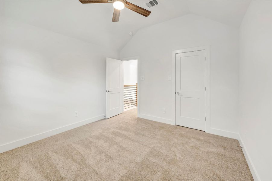 Spacious, unfurnished interior of a new home in The Oaks on 6th Street, Magnolia (Image 17).