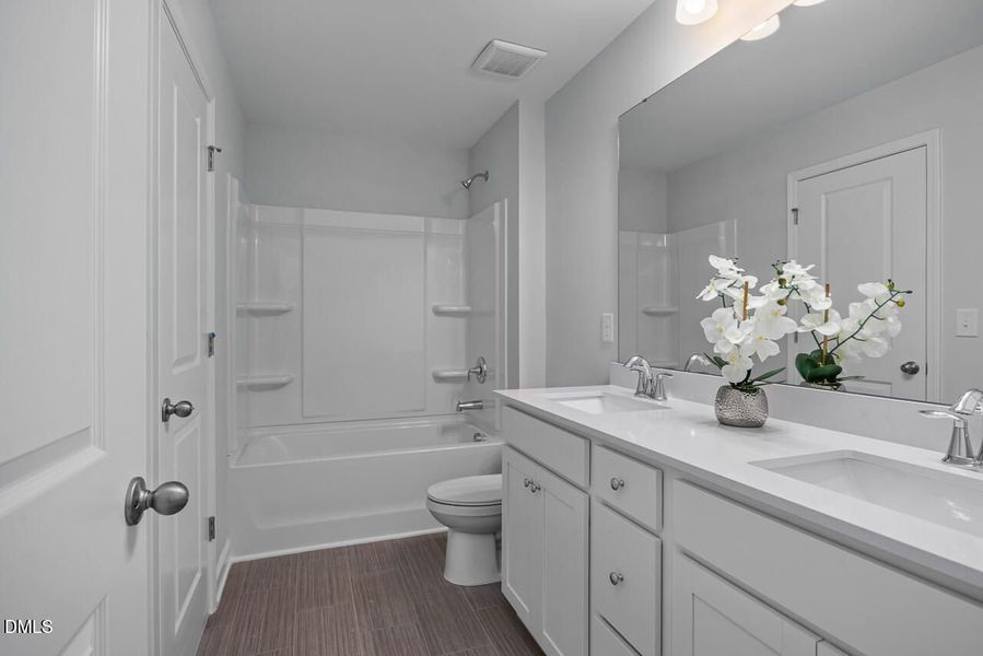 Furnished interior view inside a new home in Gregory Village, Lillington (Image 27).