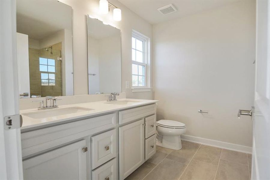 Furnished interior view inside a new home in Canterbrook Farms 2-Story, Fountain Inn (Image 6).