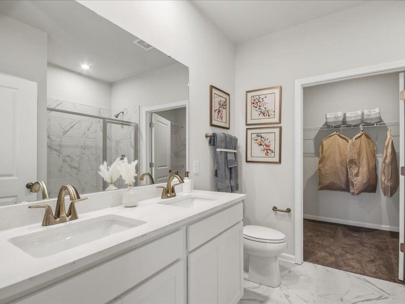 Furnished interior view inside a new home in Wyndermere, Greenville (Image 9).