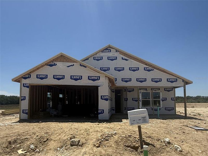 In-progress construction of a new home in , Newberry, FL (Image 1). In-progress construction of a new home in , Newberry, FL (Image 1).
