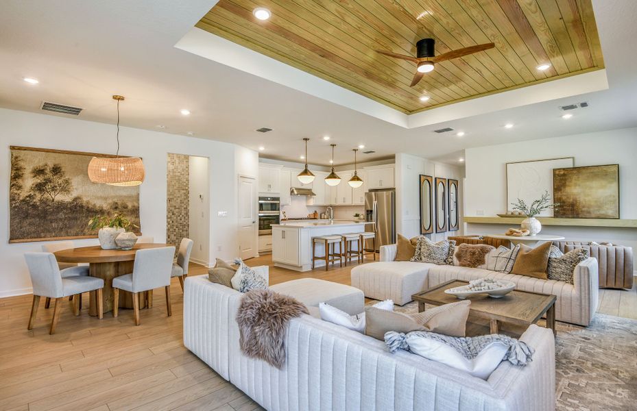 Furnished interior view inside a new home in Vida's Way, Wesley Chapel (Image 14).