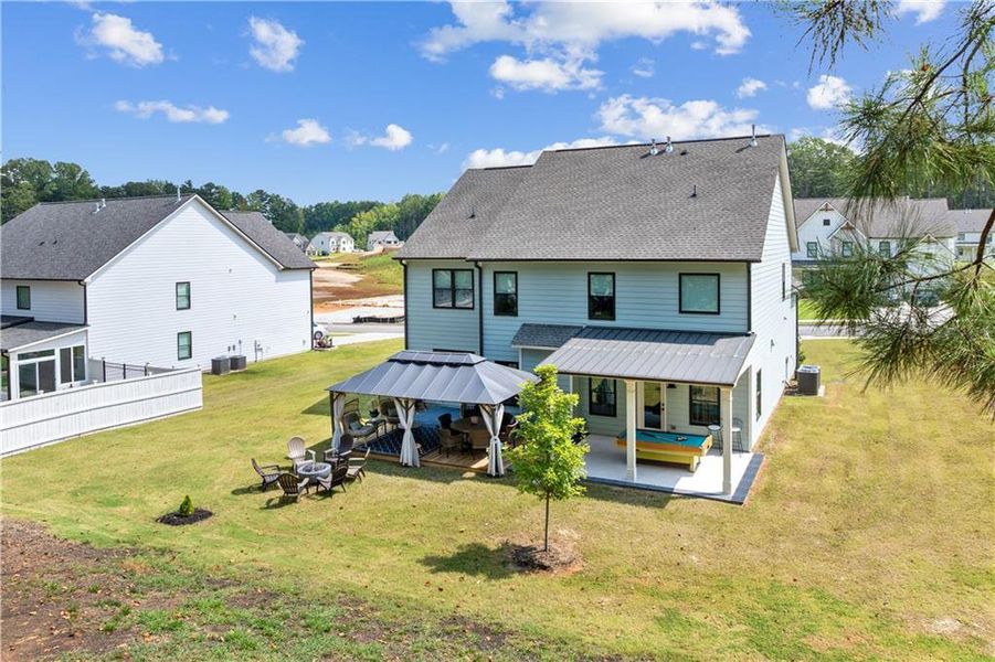 Exterior details and patio area of a home in Springside Reserve, Powder Springs (Image 30). Exterior details and patio area of a home in Springside Reserve, Powder Springs (Image 30).