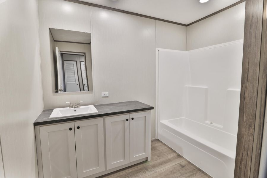 Furnished interior view inside a new home in , St. Stephen (Image 13).