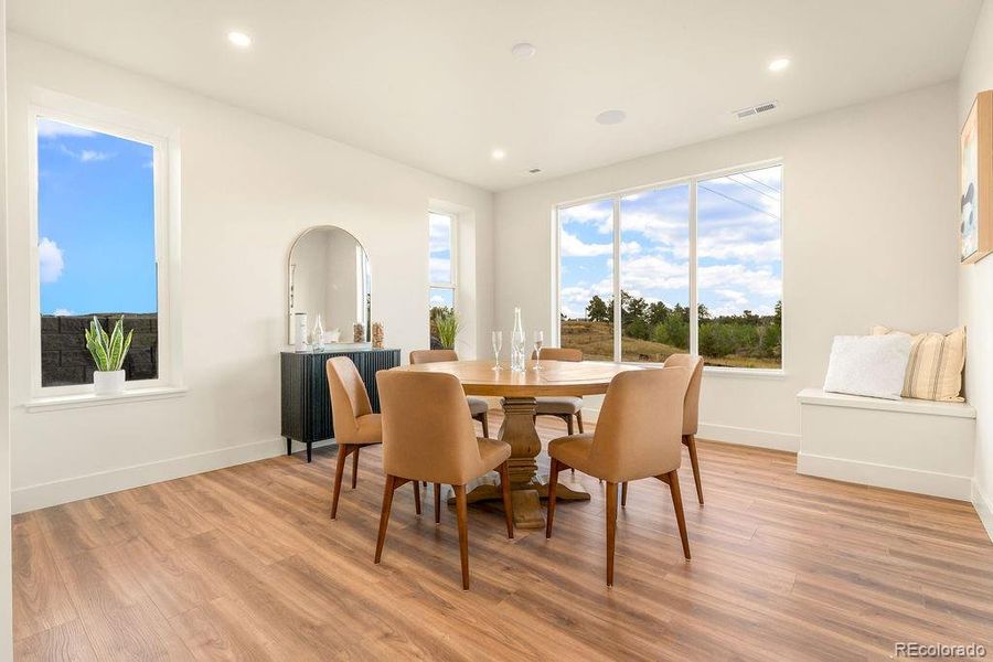 Furnished interior view inside a new home in , Parker (Image 13).