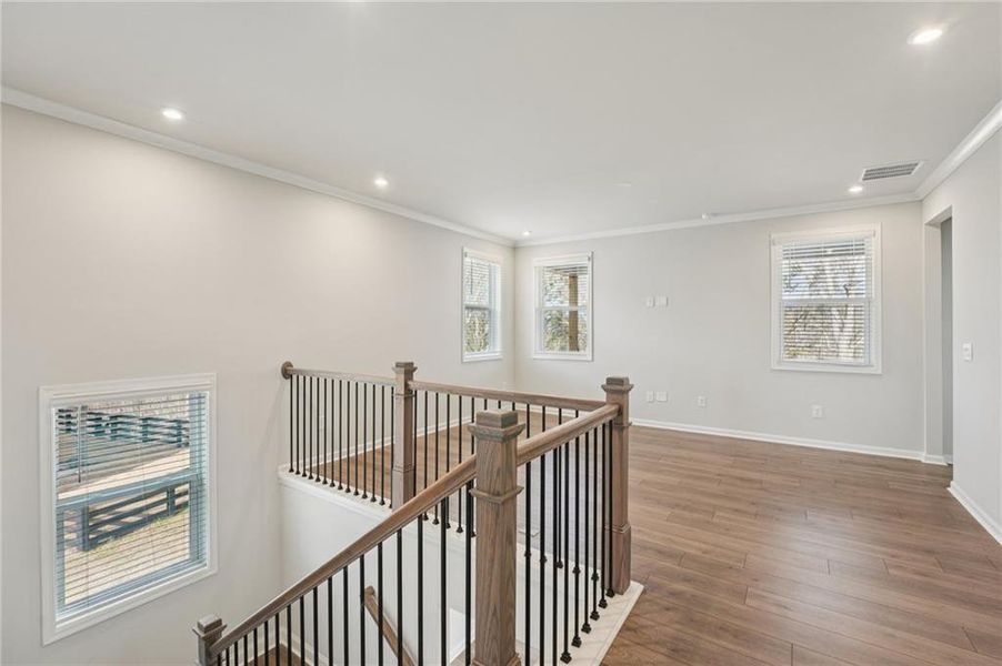 Spacious, unfurnished interior of a new home in Tiberon Woods, Cumming (Image 52). Spacious, unfurnished interior of a new home in Tiberon Woods, Cumming (Image 52).