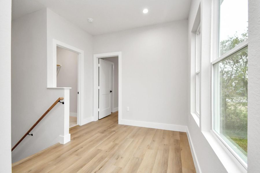 Spacious, unfurnished interior of a new home in , Houston (Image 26). Spacious, unfurnished interior of a new home in , Houston (Image 26).