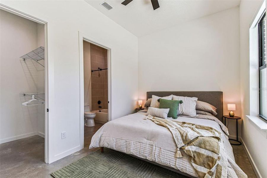 Furnished interior view inside a new home in , Tampa (Image 8).