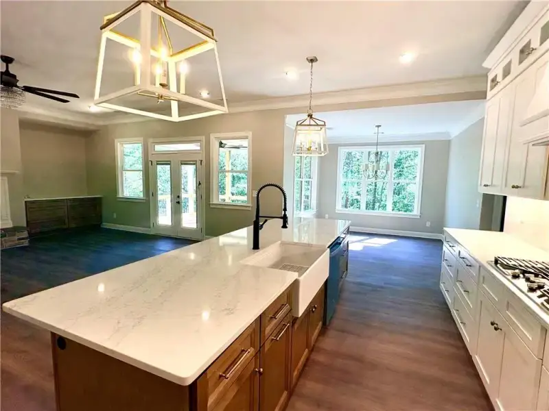 Furnished interior view inside a new home in , Ball Ground (Image 3).