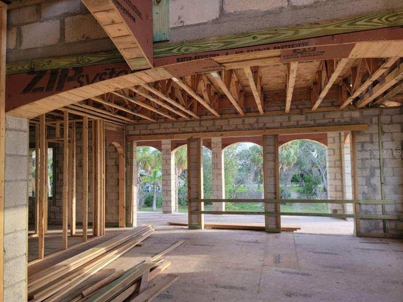 In-progress construction of a new home in , Palmetto, FL (Image 30). In-progress construction of a new home in , Palmetto, FL (Image 30).