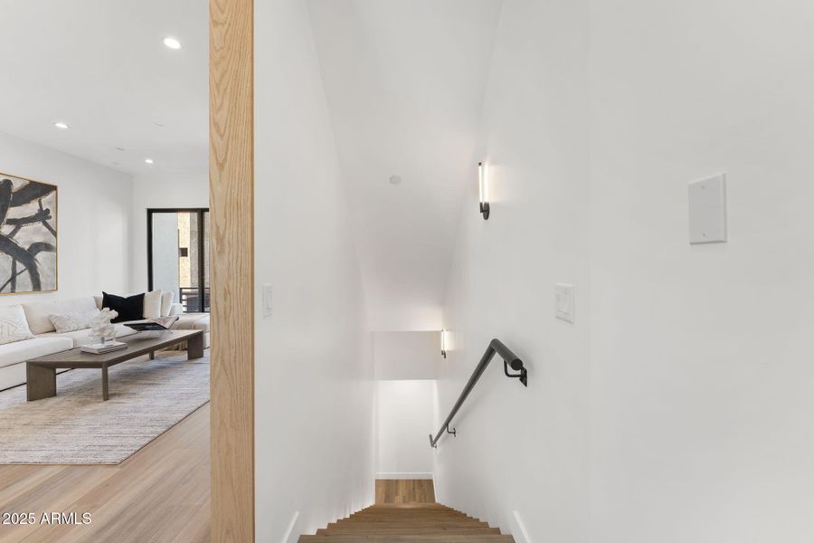 Stairwell to Second Level