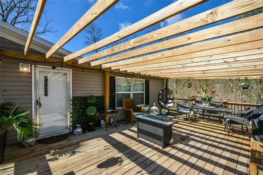 Exterior details and patio area of a home in , Talking Rock (Image 2). Exterior details and patio area of a home in , Talking Rock (Image 2).