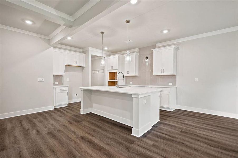 Furnished interior view inside a new home in Pinecrest Ridge, Dacula (Image 10).