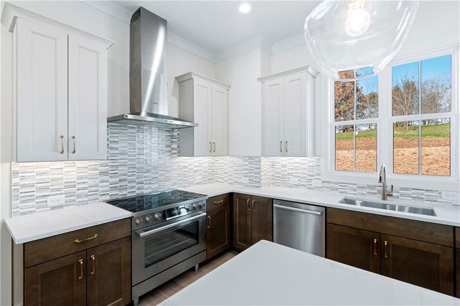 Furnished interior view inside a new home in , Blairsville (Image 8).