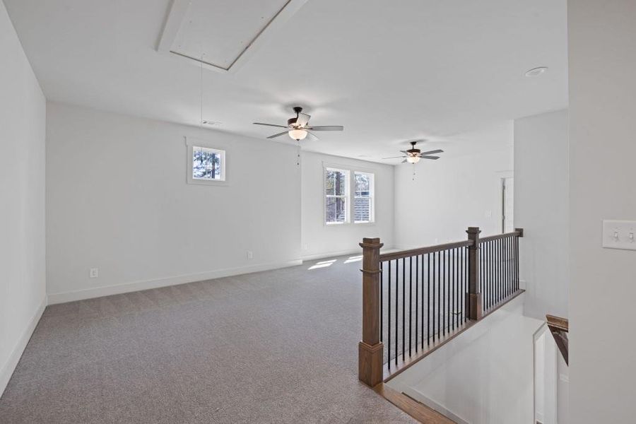 Spacious, unfurnished interior of a new home in Arden on Lanier, Cumming (Image 23).
