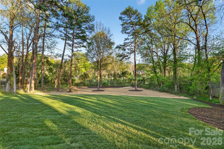 Tons of backyard space - perfect for winding down after a long day!