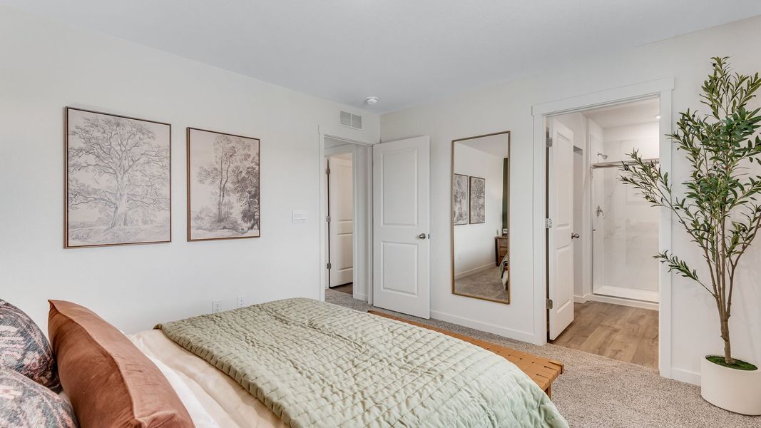 Furnished interior view inside a new home in Ellston Park, Colorado Springs (Image 16).