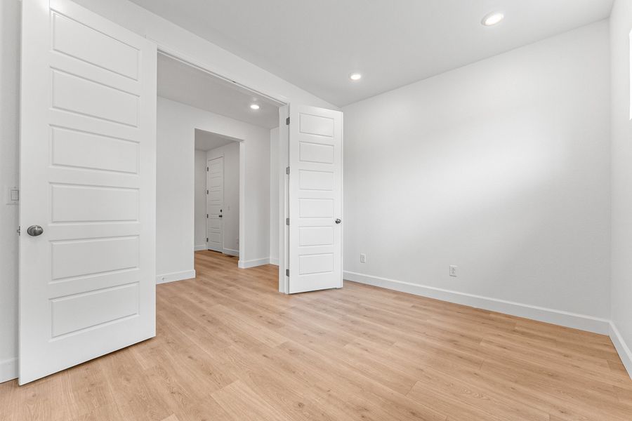 Representative unfurnished interior of a home built from the Bailey by Taylor Morrison in Dawson Trails Town Collection, Castle Rock (Image 17).