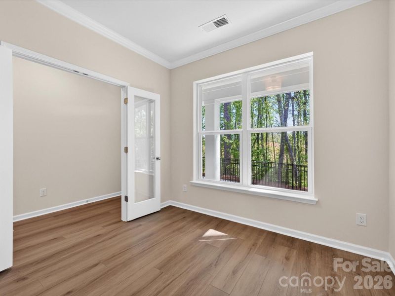 Spacious, unfurnished interior of a new home in Whitley Preserve – Park Collection, Mint Hill (Image 14). Spacious, unfurnished interior of a new home in Whitley Preserve – Park Collection, Mint Hill (Image 14).