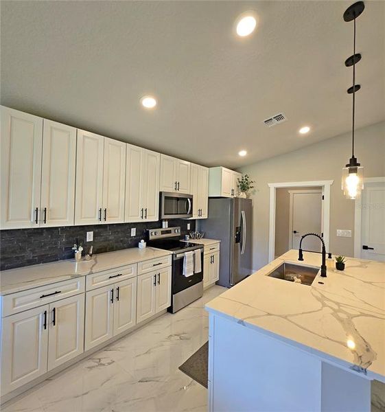 Furnished interior view inside a new home in , Sebring (Image 14).