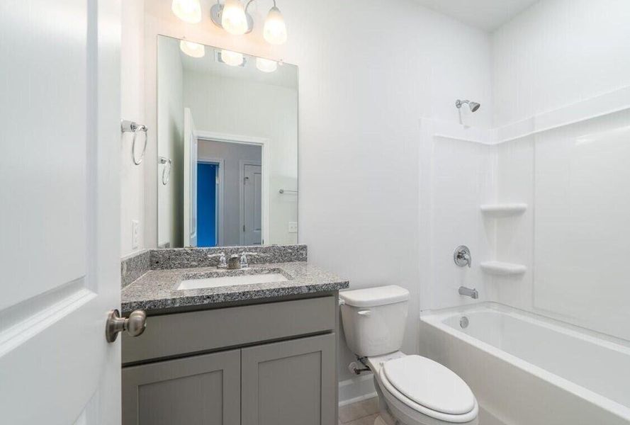 Furnished interior view inside a new home in Cedar Glen Preserve, Huger (Image 4). Furnished interior view inside a new home in Cedar Glen Preserve, Huger (Image 4).