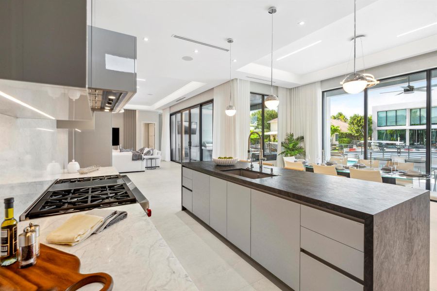 Furnished interior view inside a new home in , Boca Raton (Image 42). Furnished interior view inside a new home in , Boca Raton (Image 42).