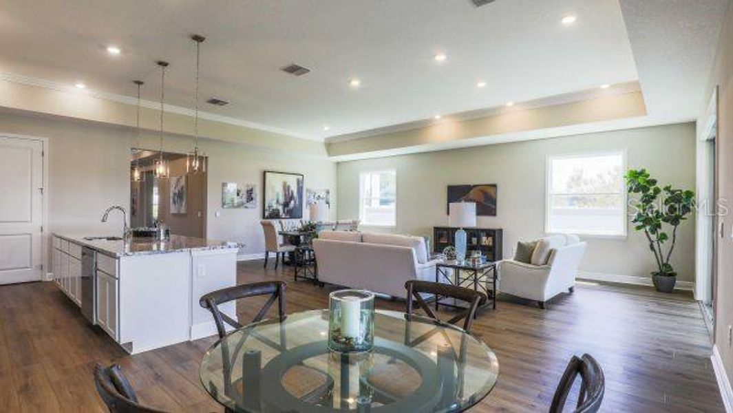 Furnished interior view inside a new home in , Beverly Hills (Image 18).