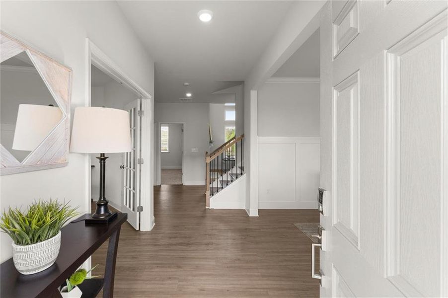 Furnished interior view inside a new home in , Canton (Image 32). Furnished interior view inside a new home in , Canton (Image 32).
