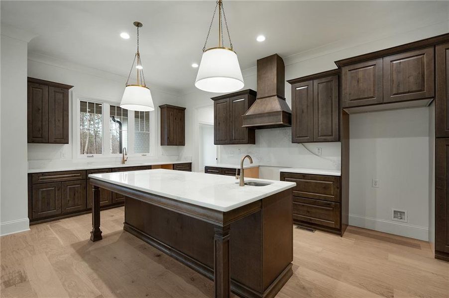 Furnished interior view inside a new home in , Calhoun (Image 4).