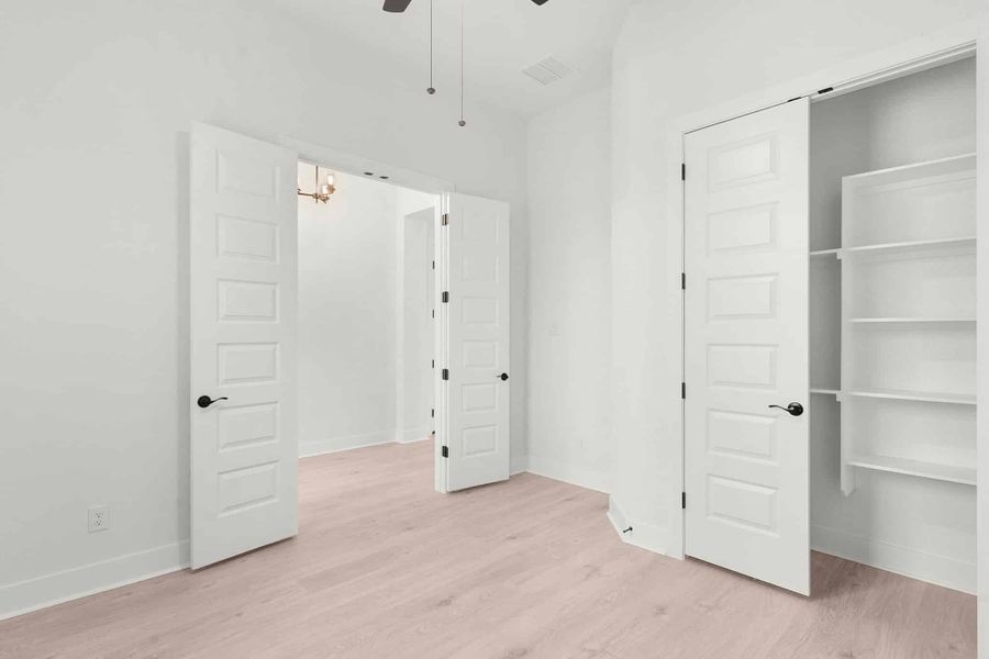 Spacious, unfurnished interior of a new home in The Grove at Blackhawk, Pflugerville (Image 40).