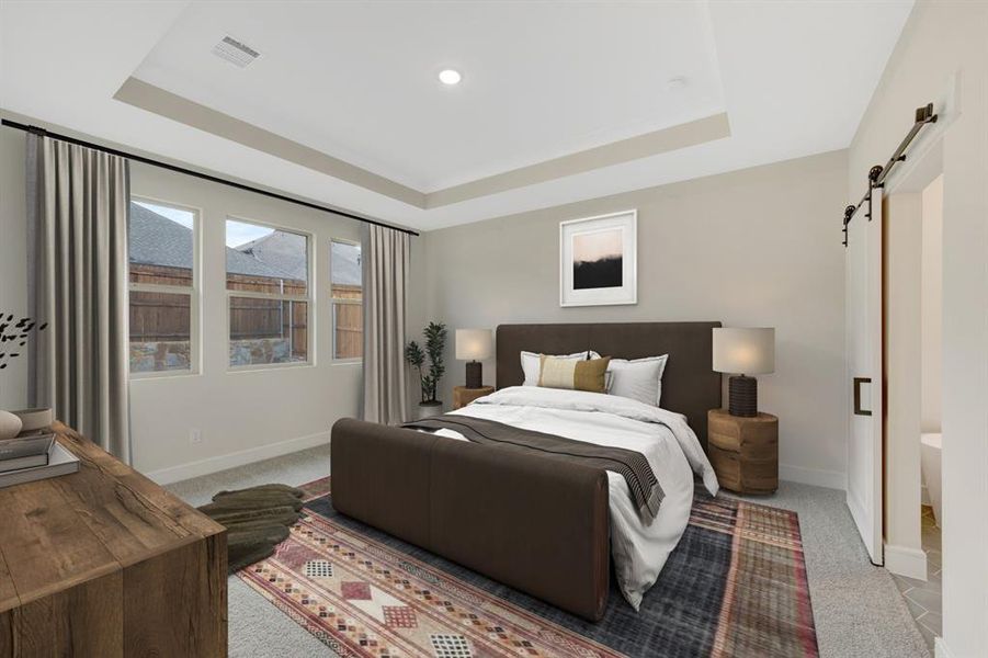 Furnished interior view inside a new home in Elevon, Lavon (Image 8).